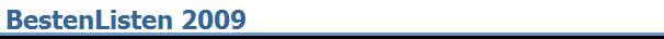 BestenListen 2009